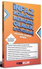 Yediiklim İnfaz Koruma Memuru Olmak İstiyorum Mülakat Hazırlık Rehberi Yediiklim Yayınları