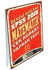 Benim Hocam 2018 KPSS Matematik Çek Kopart Yaprak Test Benim Hocam Yayınları