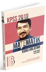 Benim Hocam 2019 KPSS Matematik Konu Anlatımı İlyas Güneş Benim Hocam Yayınları