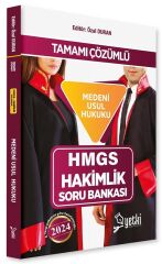 Yetki 2024 HMGS Hakimlik Medeni Usul Hukuku Soru Bankası - Merve Hoca Yetki Yayıncılık