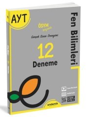 Endemik YKS AYT Fen Bilimleri 12 Deneme Endemik Yayınları