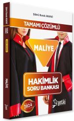 Yetki 2024 Hakimlik Maliye Soru Bankası - Şükrü Burak Arafat Yetki Yayıncılık