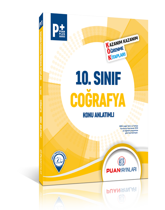 Puan 10. Sınıf Coğrafya Kök Konu Anlatımlı Puan Yayınları