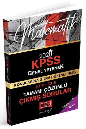 Yargı 2020 KPSS Matematik Çıkmış Sorular Konularına Göre Çözümlü Yargı Yayınları