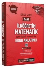 Pegem 2020 ÖABT İlköğretim Matematik Konu Anlatımlı Modüler Set Video Destekli Pegem Akademi Yayınları