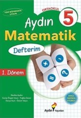 Aydın 5. Sınıf 1. Dönem Matematik Defterim Aydın Yayınları