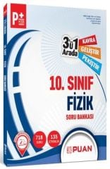 Puan 10. Sınıf Fizik 3 ü 1 Arada Soru Bankası Puan Yayınları