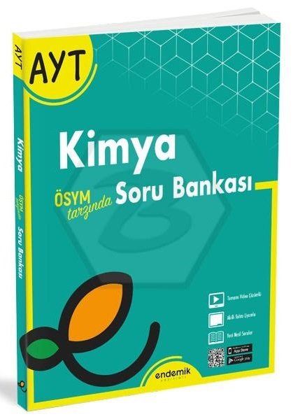 Endemik YKS AYT Kimya Soru Bankası Endemik Yayınları