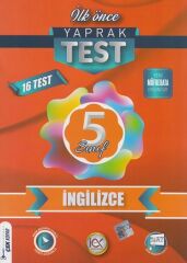 İlk Önce 5. Sınıf İngilizce Yaprak Test İlk Önce Yayınları