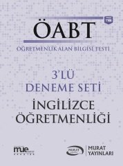 SÜPER FİYAT - Murat ÖABT İngilizce Öğretmenliği 3 Deneme Çözümlü Murat Yayınları