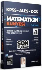 Benim Hocam KPSS ALES DGS Matematik Matematiğin Künyesi 1 Soru Bankası Çözümlü Benim Hocam Yayınları