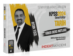 SÜPER FİYAT - İndeks Akademi 2024 KPSS Tarih Video Ders Notları - Aydın Yüce İndeks Akademi Yayıncılık