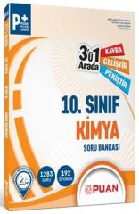 Puan 10. Sınıf Kimya 3 ü 1 Arada Soru Bankası Puan Yayınları