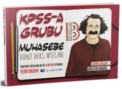 Benim Hocam 2019 KPSS A Muhasebe Video Ders Notları Benim Hocam Yayınları