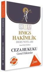 Yetki 2025 HMGS Hakimlik Ceza Hukuku Genel Hükümler ÇSA Ders Notları - Emin Hüseyinoğlu Yetki Yayıncılık