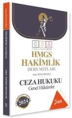 Yetki 2024 HMGS Hakimlik Ceza Hukuku Genel Hükümler Ders Notları - Emin Hüseyinoğlu Yetki Yayıncılık