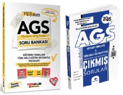 Yediiklim + Dizgi 2025 MEB-AGS Eğitimin Temelleri ve Türk Milli Eğitim Sistemi, Mevzuatı + Soru Bankası + Çıkmış Sorular 2 li Set - Bülent Tanık, Can Köni Yediiklim + Dizgi Kitap Yayınları