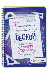 SÜPER FİYAT - Hiper Zeka YKS TYT AYT GEOKOPİ Konu Kavratan Geometri Defteri Hiper Zeka Yayınları