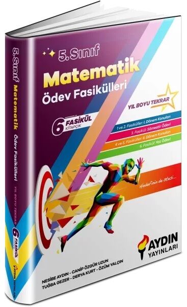 Aydın 5. Sınıf Matematik Ödev Fasikülleri Aydın Yayınları