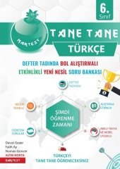 Nartest 6. Sınıf Türkçe Tane Tane Soru Bankası Nartest Yayınları