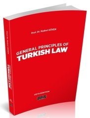 Savaş General Principles Of Turkish Law - Kudret Güven 5. Baskı Savaş Yayınları