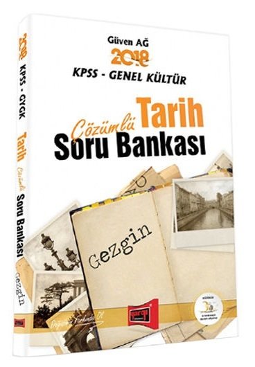 Yargı 2018 KPSS Gezgin Tarih Soru Bankası Çözümlü Yargı Yayınları