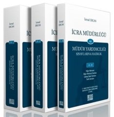 On İki Levha İcra Müdürlüğü ve Yardımcılığı Sınavı 3 Cilt Set - İsmail Ercan On İki Levha Yayıncılık