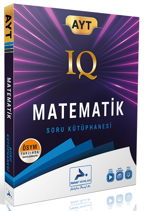 Paraf YKS AYT Matematik IQ Soru Kütüphanesi Paraf Yayınları