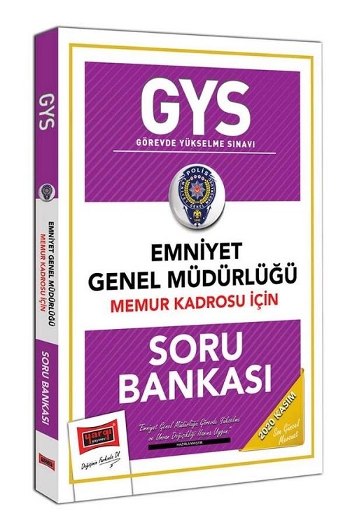 Yargı 2020 GYS Emniyet Genel Müdürlüğü Memur Kadrosu Soru Bankası Görevde Yükselme Yargı Yayınları