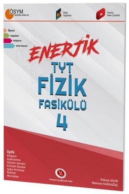 Karaağaç YKS TYT Fizik Enerjik Optik Fasikülü-4 Karaağaç Yayınları