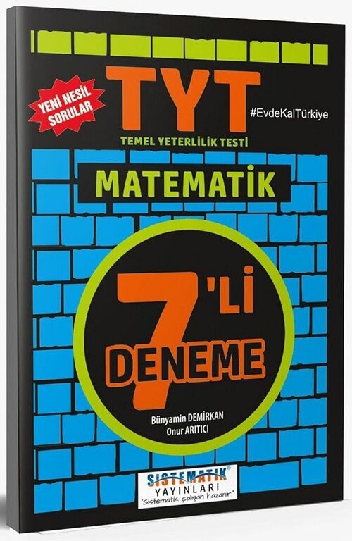 Sistematik YKS TYT Matematik 7 li Deneme Sistematik Yayınları