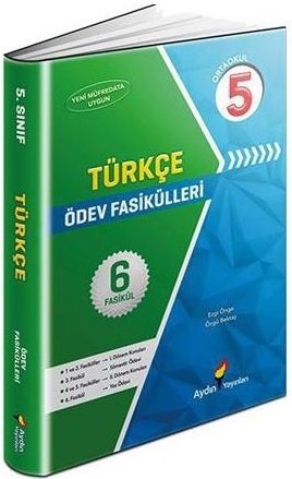 Aydın 5. Sınıf Türkçe Ödev Fasikülleri Aydın Yayınları