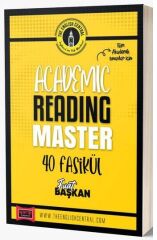 Yargı Tüm Akademik Sınavlar Academic Reading Master 40 Fasikül - Fuat Başkan Yargı Yayınları