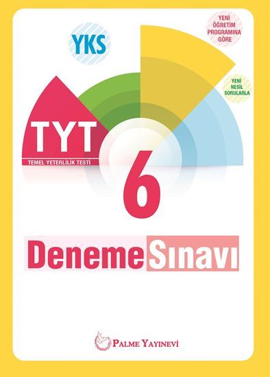 Palme YKS TYT 6 Deneme Sınavı Palme Yayınları