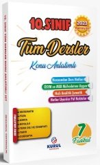 Kurul 10. Sınıf Tüm Dersler 7 Fasikül Konu Anlatımlı Kurul Yayıncılık