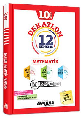 Ankara Yayıncılık 10. Sınıf Matematik Dekatlon 12 Deneme Ankara Yayıncılık