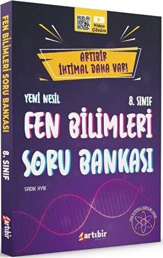 Artıbir 8. Sınıf Fen Bilimleri Bir İhtimal Daha Var Soru Bankası Artıbir Yayınları