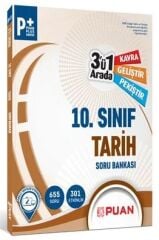 Puan 10. Sınıf Tarih 3 ü 1 Arada Soru Bankası Puan Yayınları