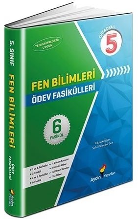 Aydın 5. Sınıf Fen Bilimleri Ödev Fasikülleri Aydın Yayınları