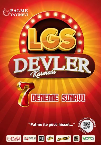 Palme 8. Sınıf LGS Devler Karması 7 Deneme Sınavı Palme Yayınları