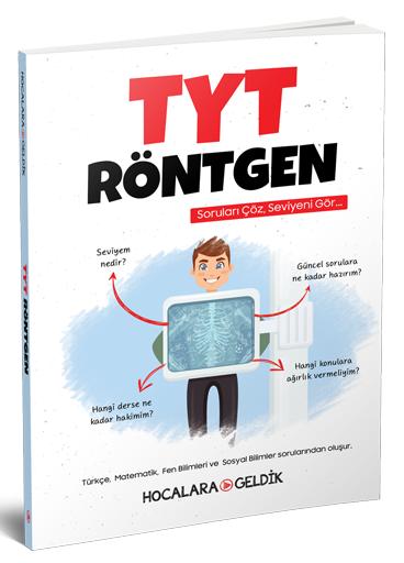 SÜPER FİYAT - Hocalara Geldik TYT RÖNTGEN Matematik-Türkçe-Fen-Sosyal Soru Bankası Hocalara Geldik