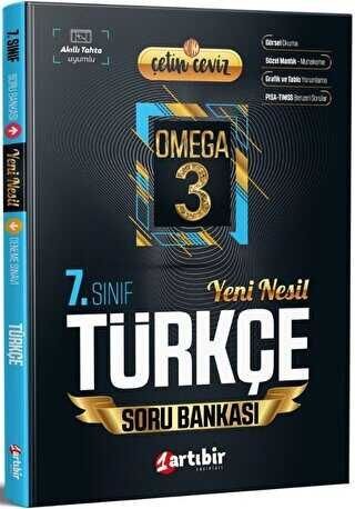 Artıbir 7. Sınıf Türkçe Çetin Ceviz Omega Soru Bankası Artıbir Yayınları