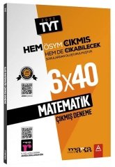 Marka YKS TYT Matematik 6x40 Çıkmış ve Çıkabilecek Denemeler Marka Yayınları