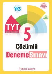 Palme YKS TYT 5 Deneme Sınavı Çözümlü Palme Yayınları