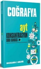 SÜPER FİYAT - Hocalara Geldik YKS AYT Coğrafya Konsantrasyon Soru Bankası Hocalara Geldik Yayınları