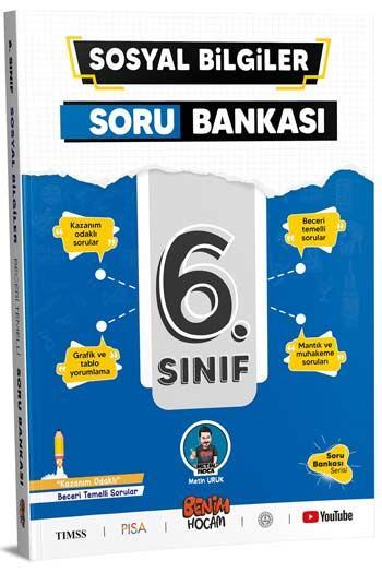 Benim Hocam 6. Sınıf Sosyal Bilgiler Soru Bankası Benim Hocam Yayınları