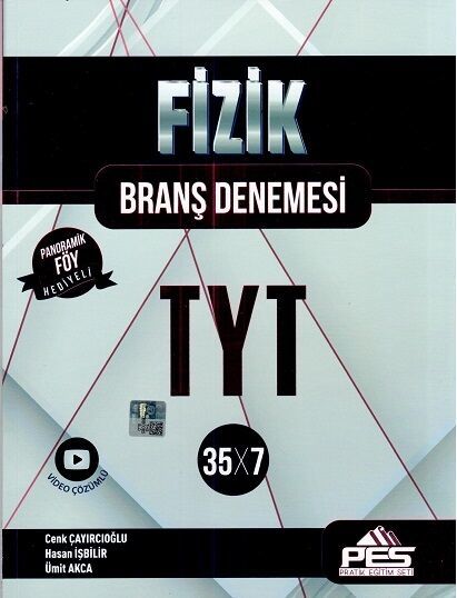 Pes Yayınları YKS TYT Fizik 35x7 Branş Denemesi Pes Yayınları