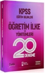 İsem 2020 KPSS Eğitim Bilimleri Öğretim İlke ve Yöntemleri 20 Deneme İsem Yayınları