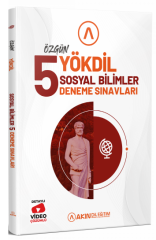 Akın Dil YÖKDİL Sosyal Bilimler Özgün 5 Deneme Çözümlü Akın Publishing