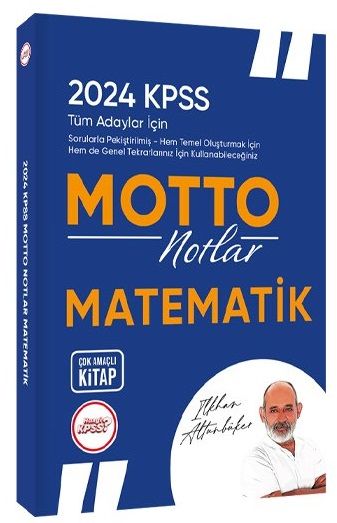 Hangi KPSS 2024 KPSS Matematik MOTTO Notlar - İlkhan Altunbüken Hangi KPSS Yayınları